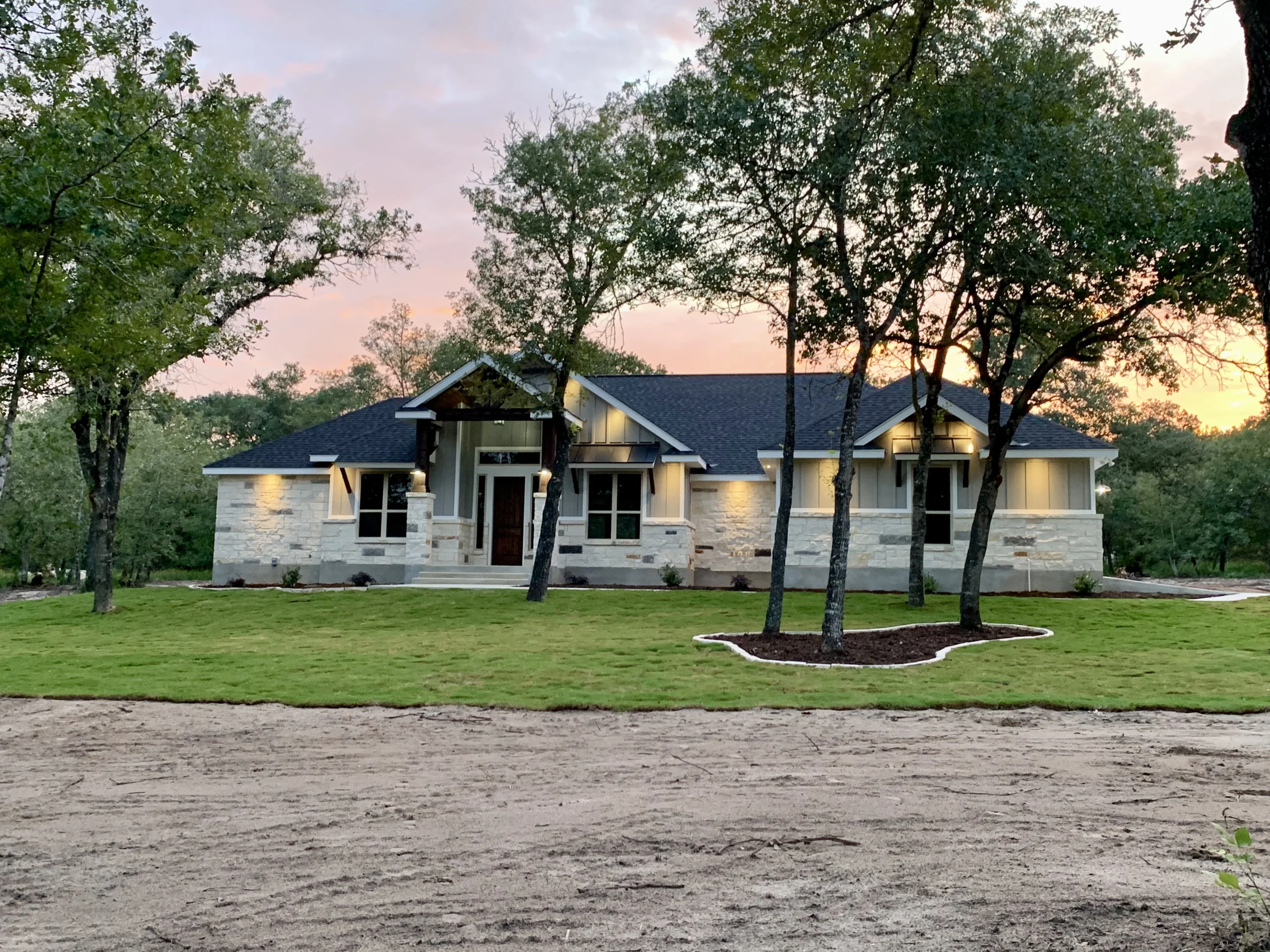 Custom home building