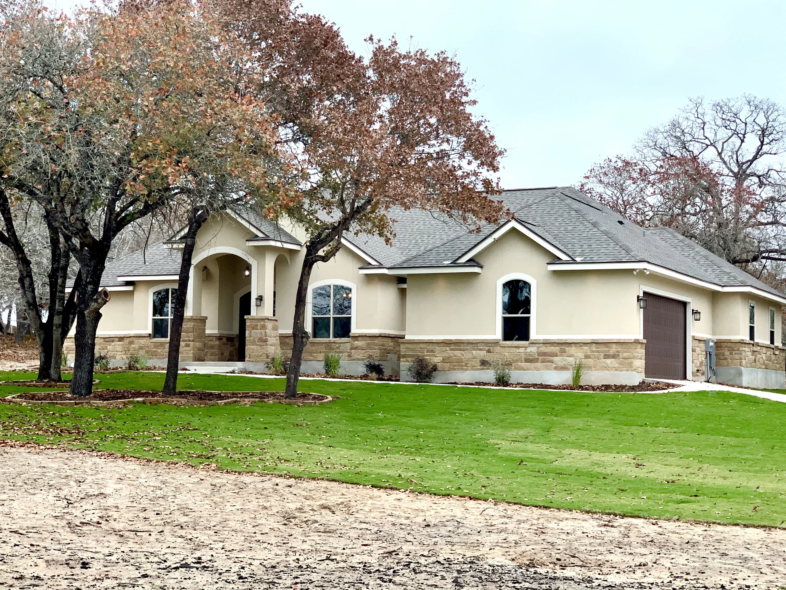 Custom home built by F&S Custom Homes in La Vernia, Texas